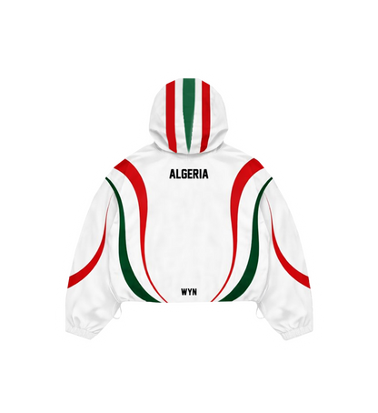 Algeria Track Jacket [WHITE]