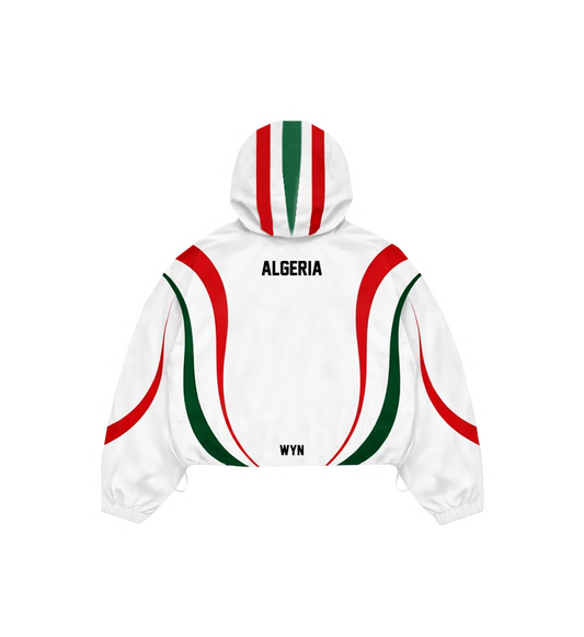 Algeria Track Jacket [WHITE]