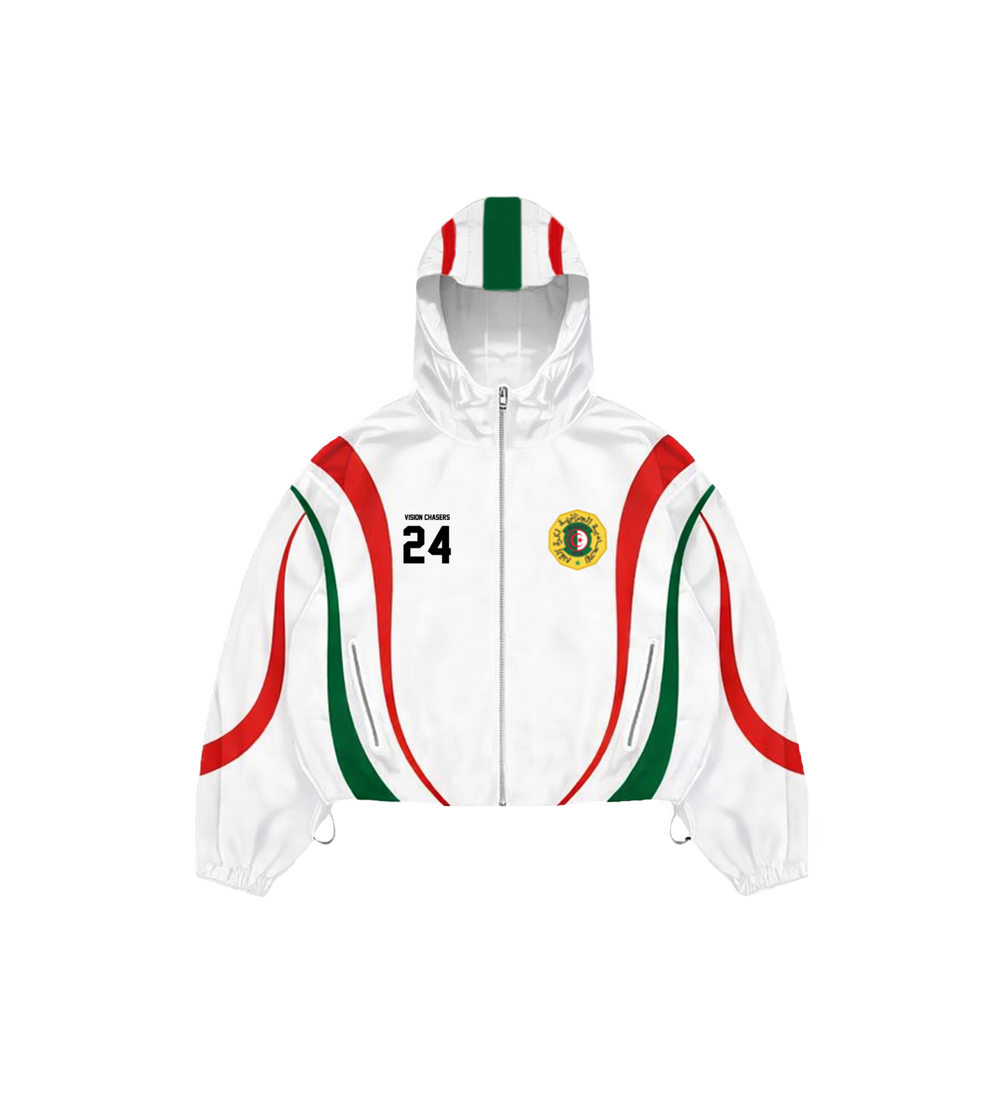 Algeria Track Jacket [WHITE]
