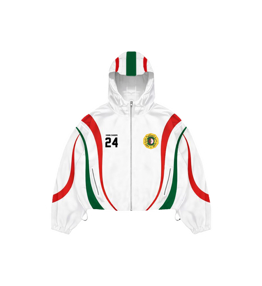 Algeria Track Jacket [WHITE]