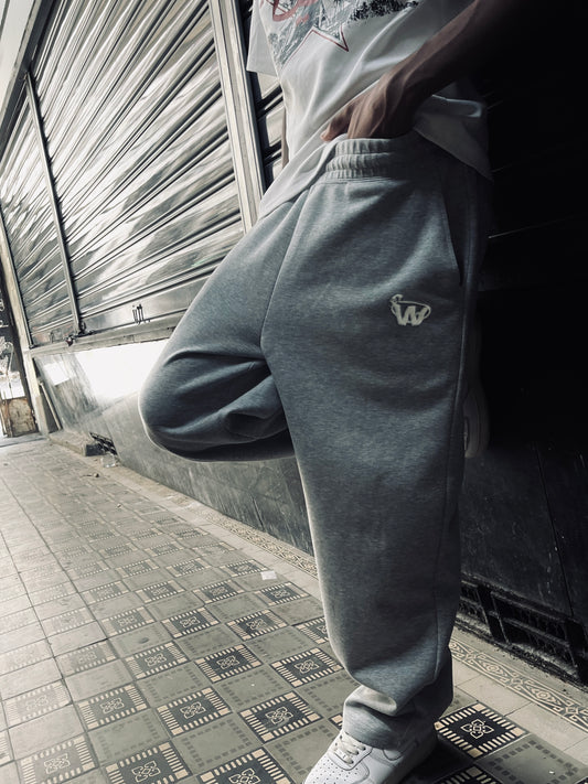 OG Logo Baggy Sweatpants [GREY] - WYN