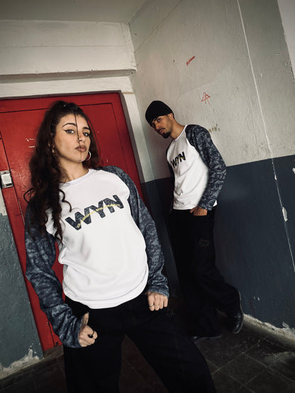 Camo Waffle Longsleeve [GREY/BLACK]