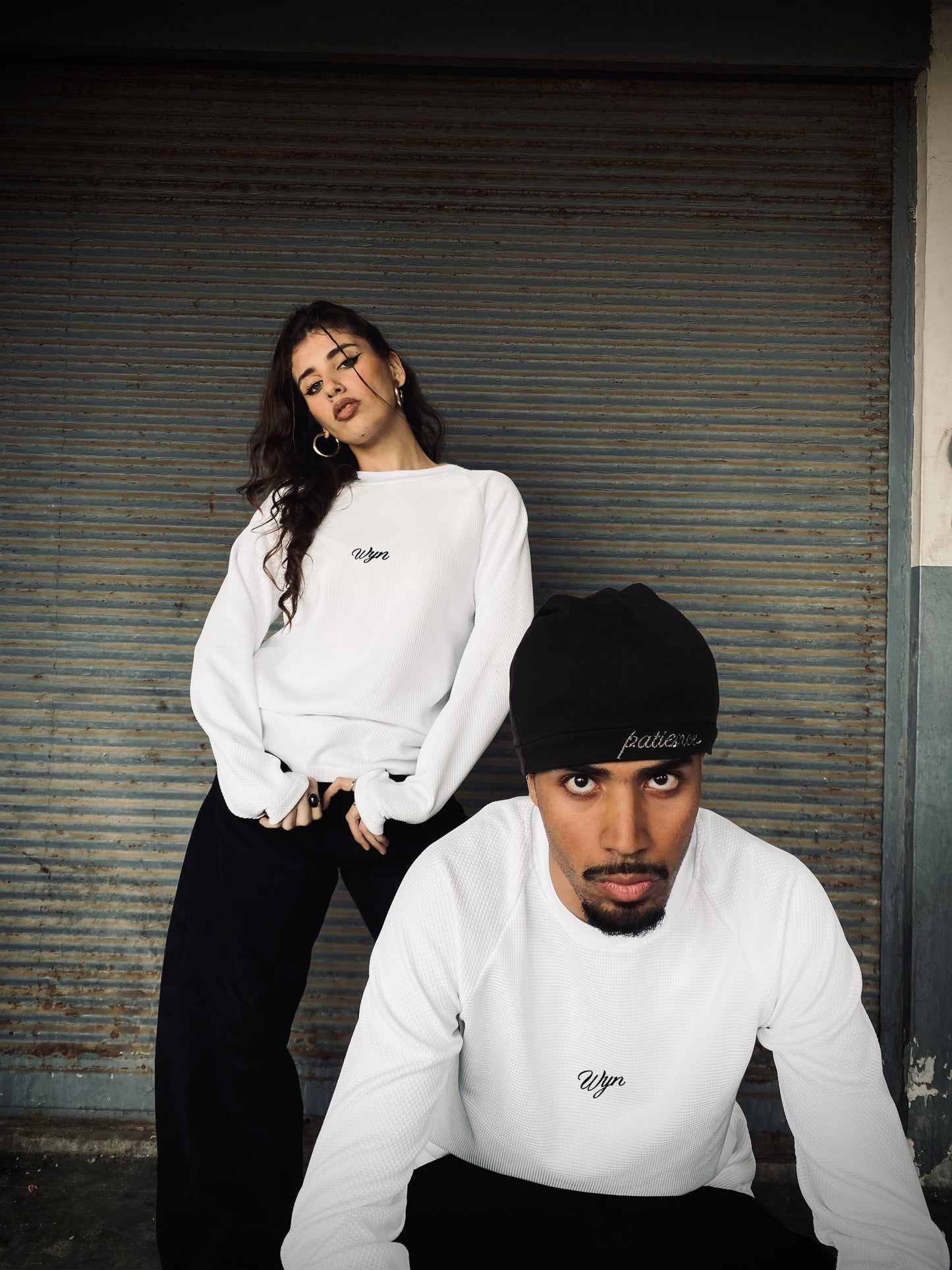 Vision Never Folds Waffle Longsleeve [WHITE]