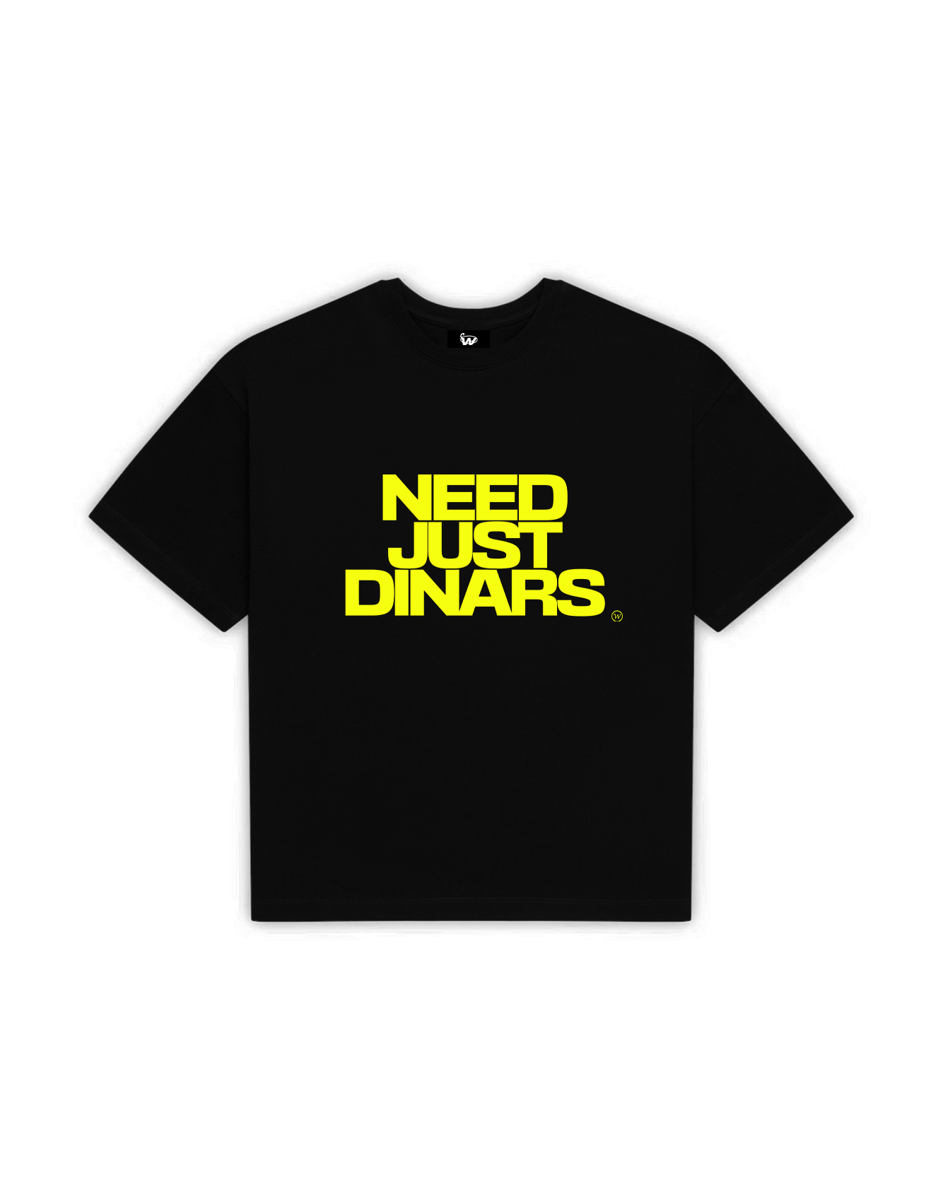 Need just dinars Tee [YELLOW]