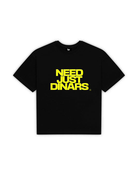 Need just dinars Tee [YELLOW]