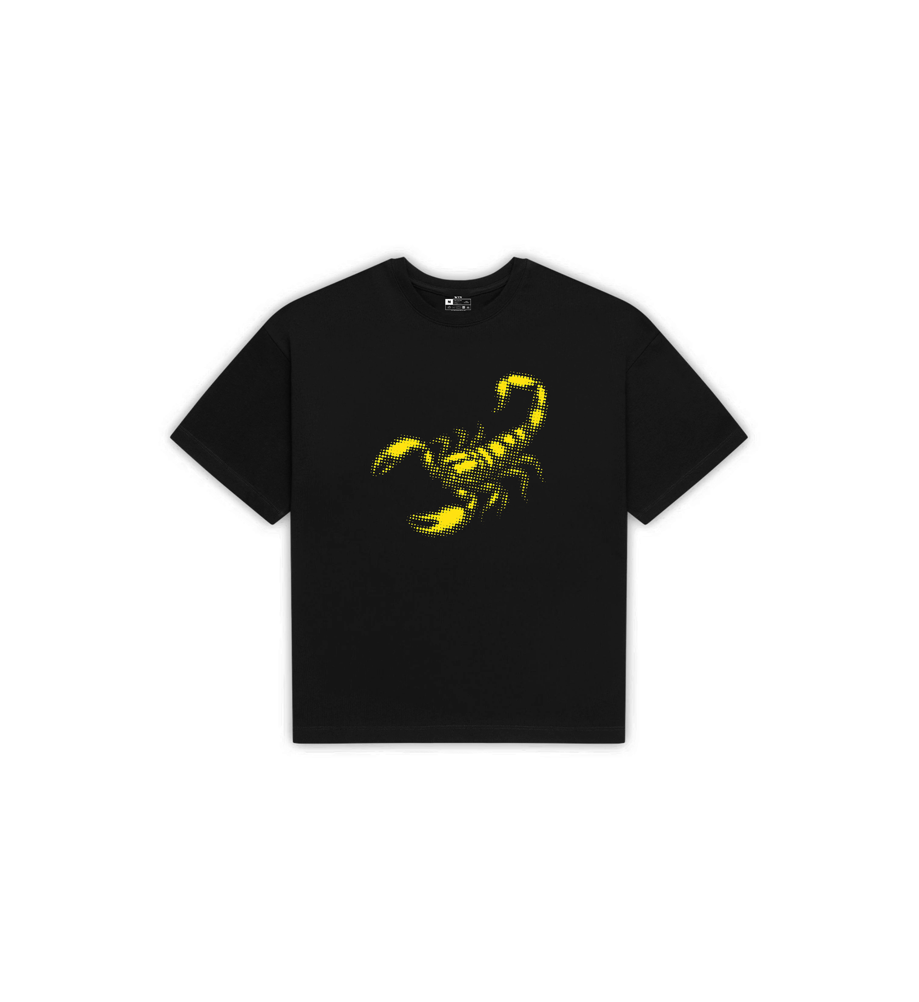 Halftone Scorpion Tee [BLACK] - WYN