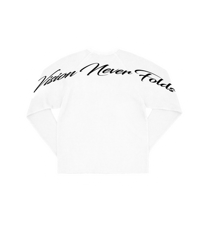 Vision Never Folds Waffle Longsleeve [WHITE] - WYN