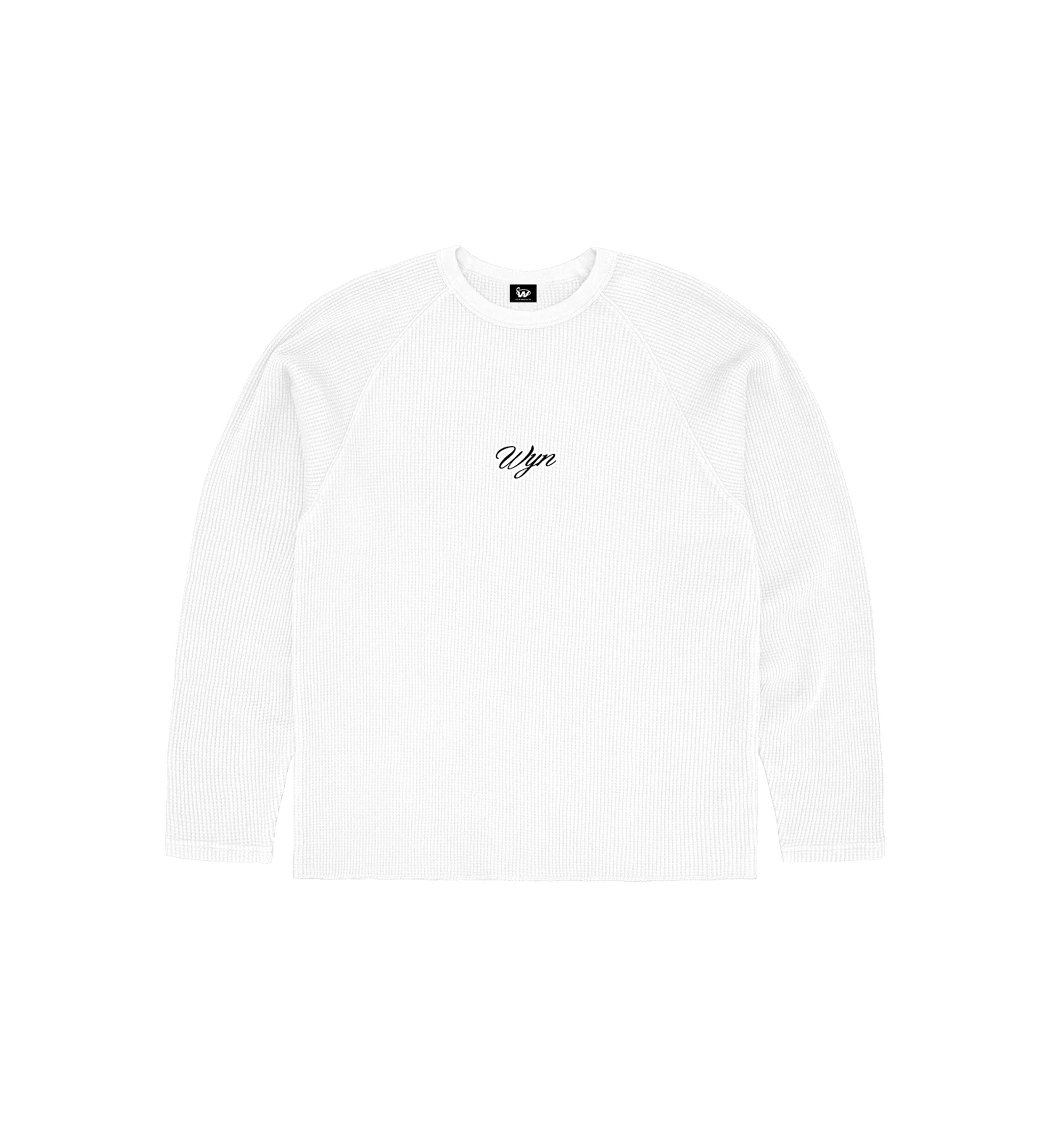 Vision Never Folds Waffle Longsleeve [WHITE] - WYN