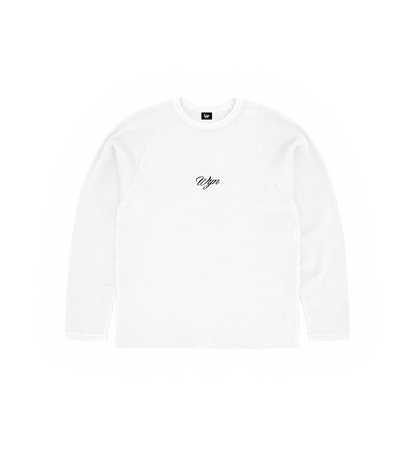 Vision Never Folds Waffle Longsleeve [WHITE] - WYN