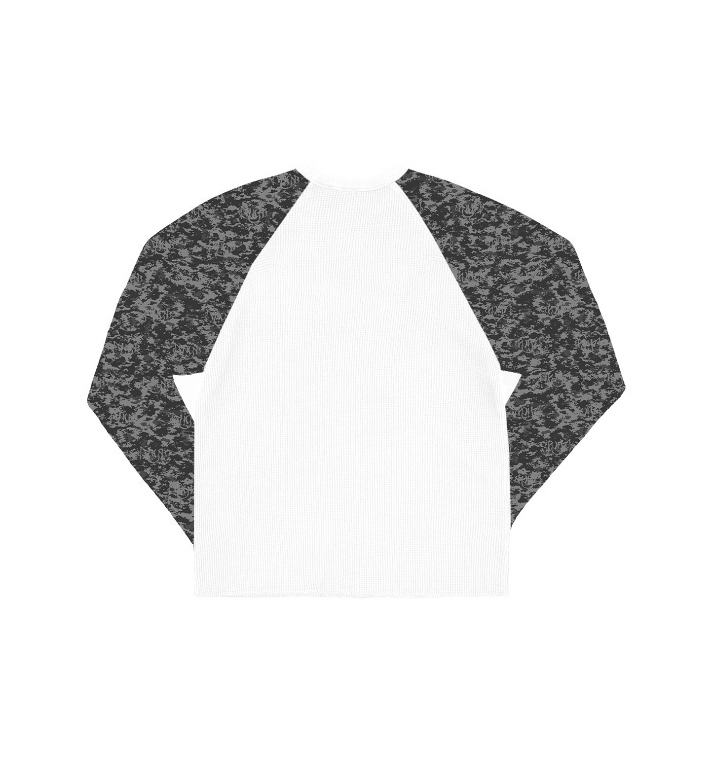Camo Waffle Longsleeve [GREY/BLACK] - WYN