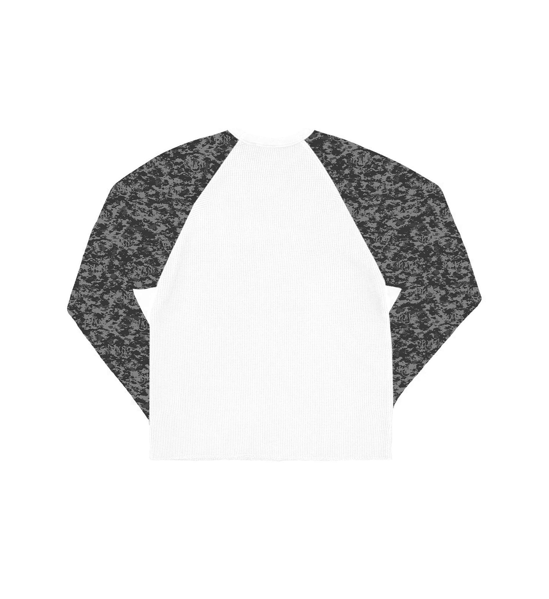Camo Waffle Longsleeve [GREY/BLACK] - WYN
