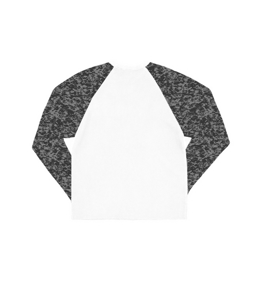 Camo Waffle Longsleeve [GREY/BLACK] - WYN