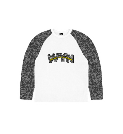 Camo Waffle Longsleeve [GREY/BLACK] - WYN